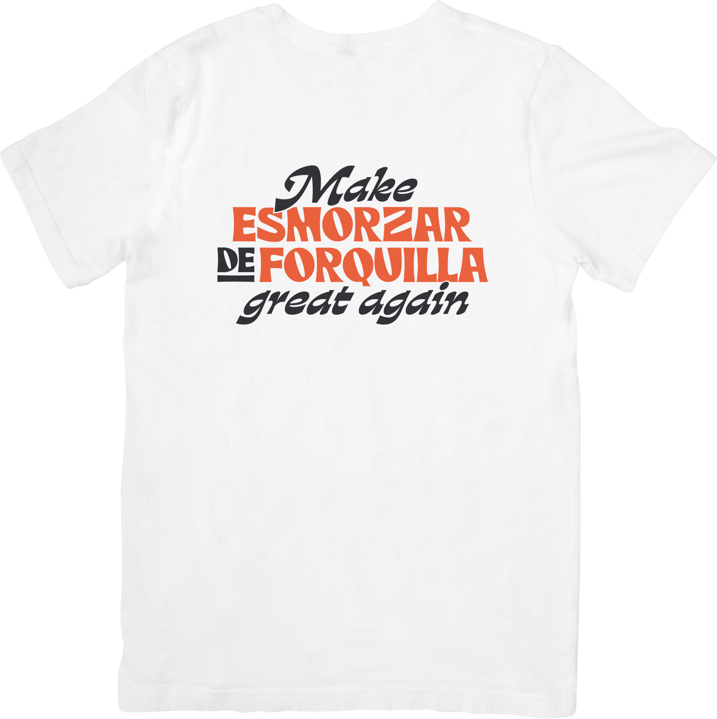 Camiseta Esmorzar de forquilla Blanca